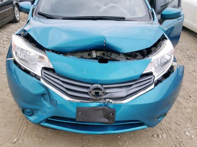 3N1CE2CP7FL432859 - 2015 NISSAN VERSA NOTE BLUE photo 7