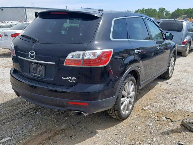 JM3TB3MA2A0236492 - 2010 MAZDA CX-9 BLACK photo 4