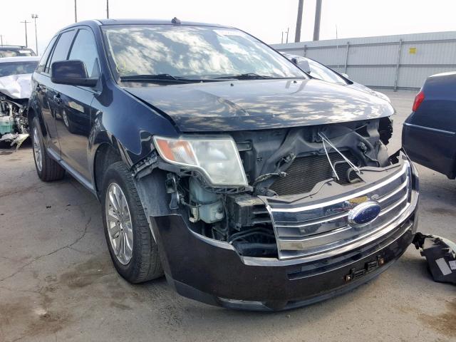 2FMDK38C17BB68861 - 2007 FORD EDGE SEL BLACK photo 1