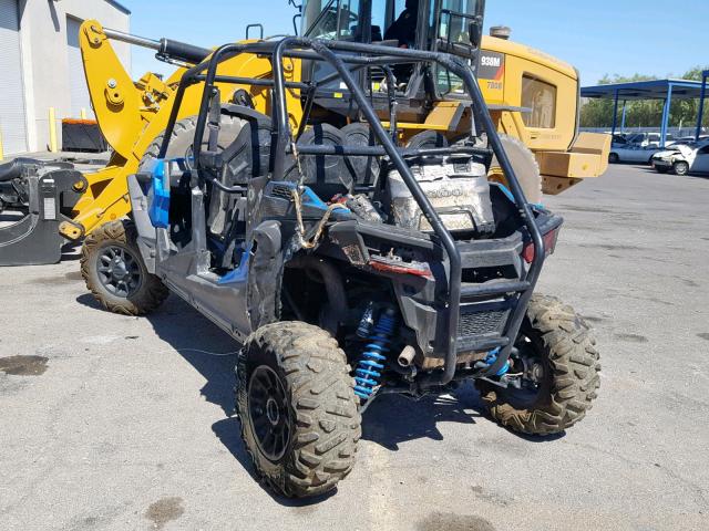 4XAVCE878HB684203 - 2017 POLARIS RZR 4 900 BLUE photo 3