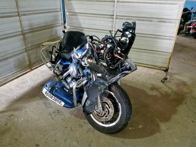 1HD1FCW105Y605373 - 2005 HARLEY-DAVIDSON FLHTCUI BLUE photo 1