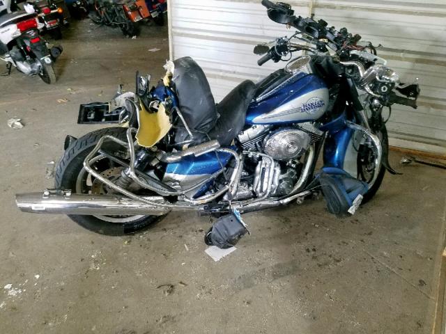 1HD1FCW105Y605373 - 2005 HARLEY-DAVIDSON FLHTCUI BLUE photo 9