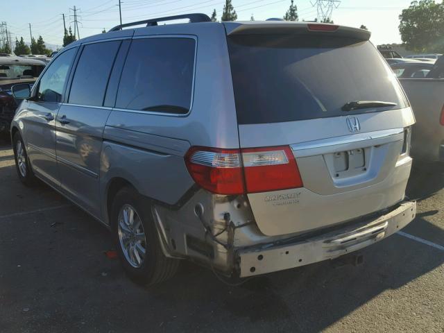 5FNRL38826B049687 - 2006 HONDA ODYSSEY TO SILVER photo 3