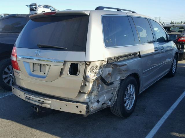 5FNRL38826B049687 - 2006 HONDA ODYSSEY TO SILVER photo 4