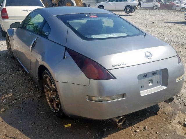 JN1AZ34E83T003235 - 2003 NISSAN 350Z COUPE SILVER photo 3