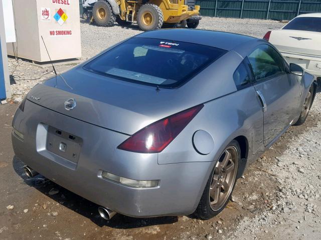 JN1AZ34E83T003235 - 2003 NISSAN 350Z COUPE SILVER photo 4