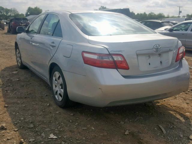 4T1BE46K77U042576 - 2007 TOYOTA CAMRY NEW SILVER photo 3