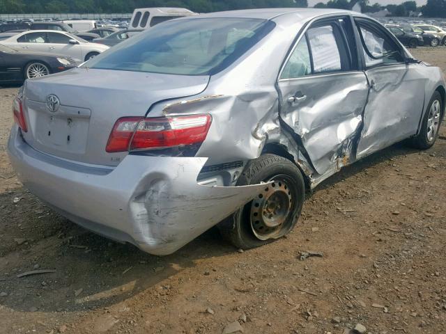 4T1BE46K77U042576 - 2007 TOYOTA CAMRY NEW SILVER photo 4