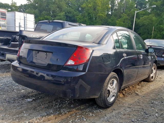 1G8AG52F05Z160066 - 2005 SATURN ION LEVEL BLACK photo 4