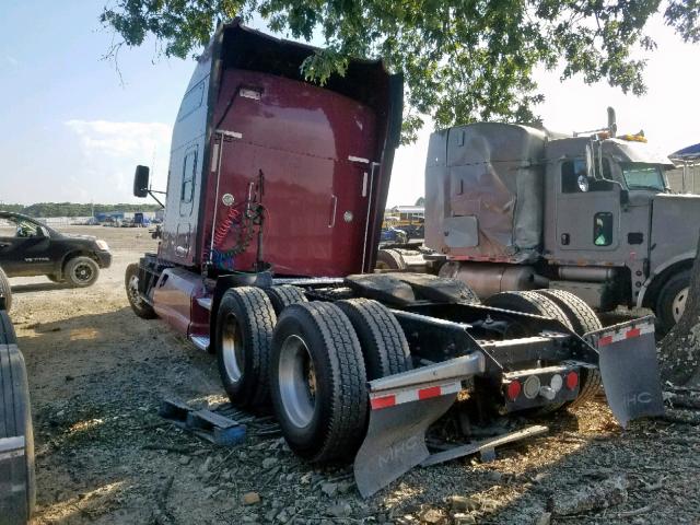 1XKADP9X5DJ342260 - 2013 KENWORTH CONSTRUCTI MAROON photo 3