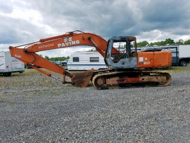 14C85402 - 2000 HITC EXCAVATOR ORANGE photo 10