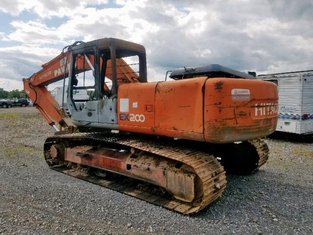 14C85402 - 2000 HITC EXCAVATOR ORANGE photo 3