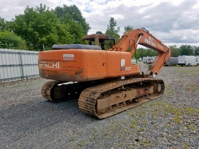 14C85402 - 2000 HITC EXCAVATOR ORANGE photo 4