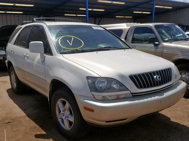 JT6HF10U4X0080592 - 1999 LEXUS RX 300 WHITE photo 1