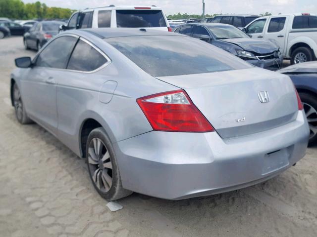 1HGCS12839A017559 - 2009 HONDA ACCORD EXL SILVER photo 3