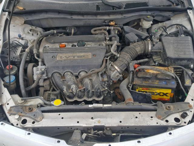 1HGCS12839A017559 - 2009 HONDA ACCORD EXL SILVER photo 7