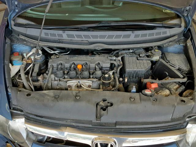 2HGFA169X8H524106 - 2008 HONDA CIVIC EXL 蓝色 照片 7