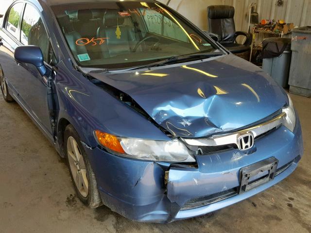 2HGFA169X8H524106 - 2008 HONDA CIVIC EXL 蓝色 照片 9