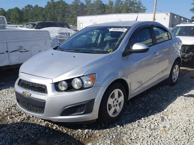 1G1JA5SHXD4238785 - 2013 CHEVROLET SONIC LS 银色 照片 2