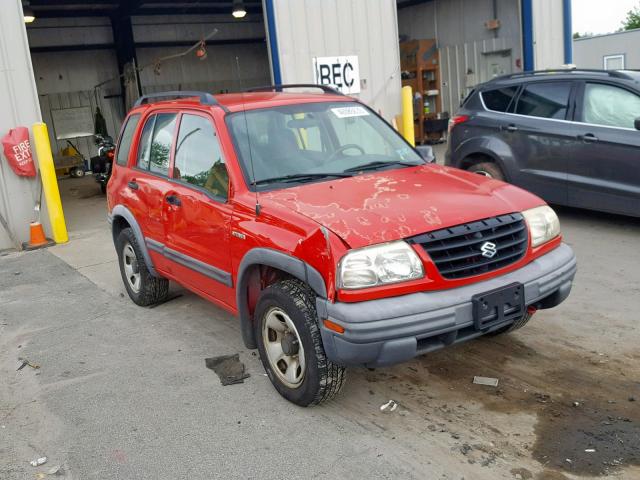 2S3TD62V946104241 - 2004 SUZUKI VITARA LX RED photo 1