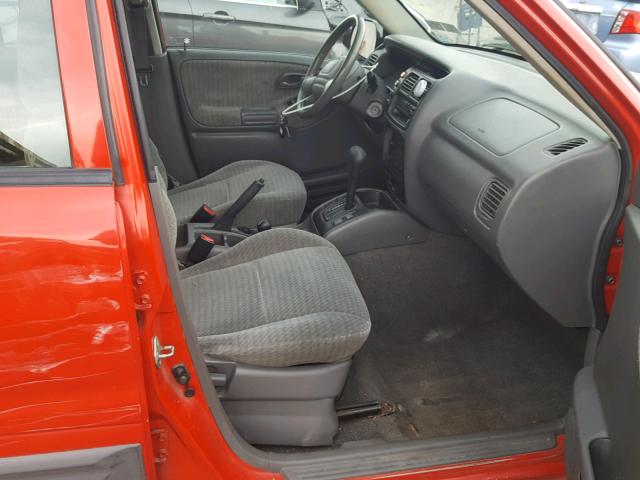 2S3TD62V946104241 - 2004 SUZUKI VITARA LX RED photo 5