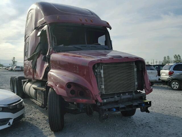 3AKJGLD51GSGX9311 - 2016 FREIGHTLINER CASCADIA 1 RED photo 1