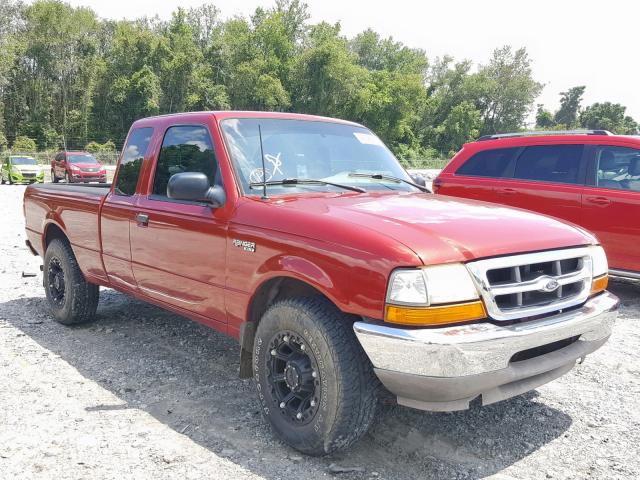 1FTYR14X9YTA89065 - 2000 FORD RANGER SUP RED photo 1