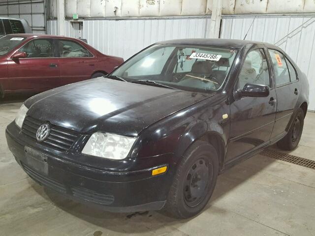 3VWSC29M5XM035932 - 1999 VOLKSWAGEN JETTA GLS BLACK photo 2