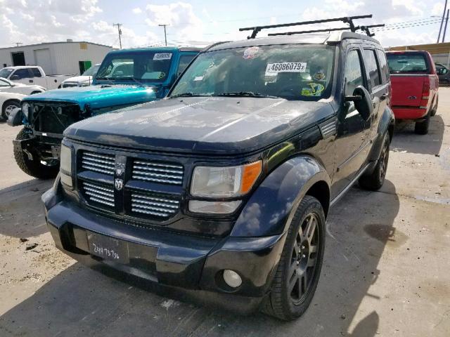 1D8GU58677W674762 - 2007 DODGE NITRO R/T BLACK photo 2