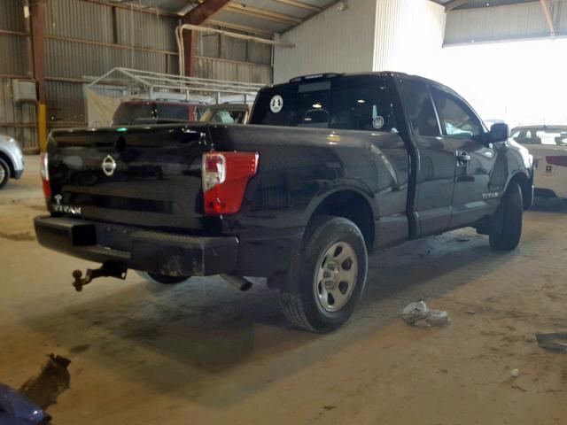 1N6AA1CK3HN557064 - 2017 NISSAN TITAN S BLACK photo 4