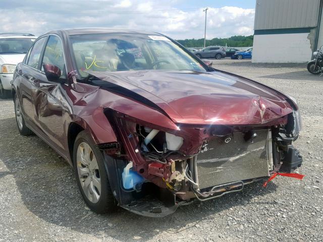 1HGCP26728A022095 - 2008 HONDA ACCORD EX BURGUNDY photo 1