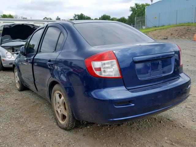 JS2YC5A28B6303508 - 2011 SUZUKI SX4 LE BLUE photo 3