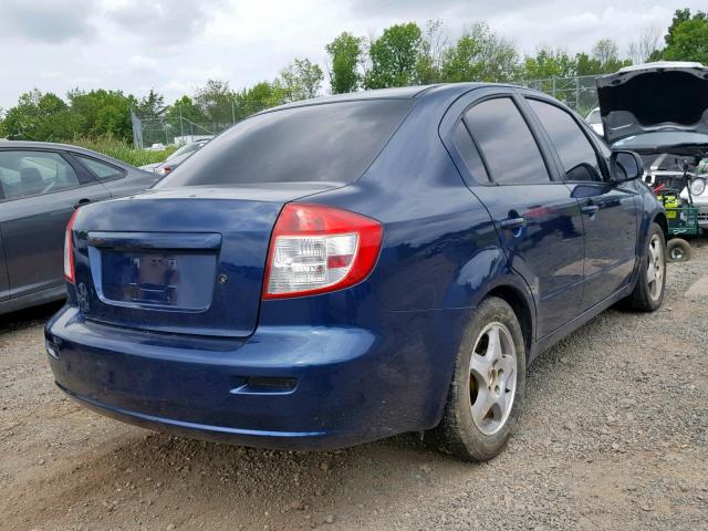 JS2YC5A28B6303508 - 2011 SUZUKI SX4 LE BLUE photo 4