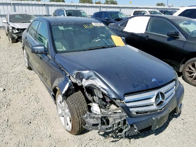 WDDGF4HB3DA784299 - 2013 MERCEDES-BENZ C 250 CHARCOAL photo 1