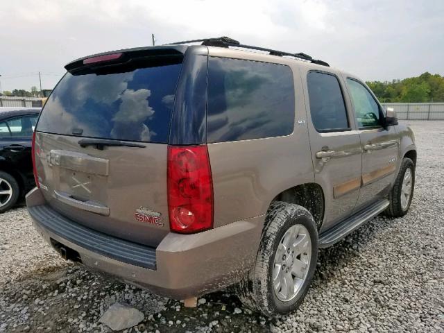 1GKFC13067R249299 - 2007 GMC YUKON BROWN photo 4