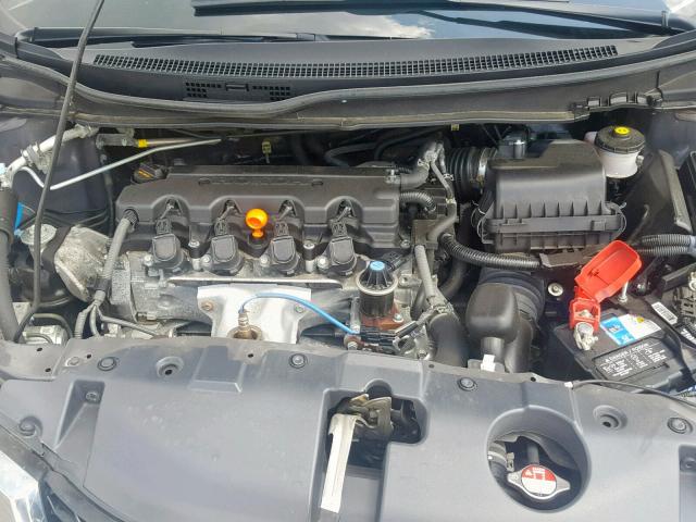 2HGFB2F96FH507125 - 2015 HONDA CIVIC EXL ნაცრისფერი ფოტო 7