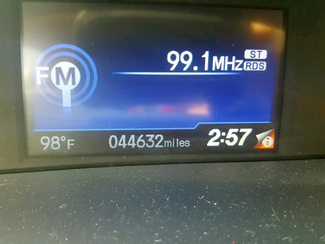 2HGFB2F96FH507125 - 2015 HONDA CIVIC EXL ნაცრისფერი ფოტო 8