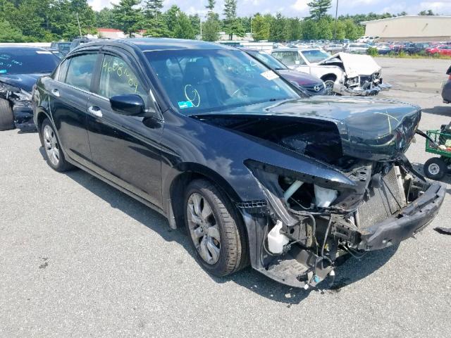 1HGCP36878A064423 - 2008 HONDA ACCORD EXL BLACK photo 1