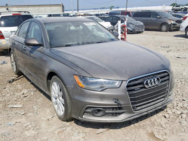 WAUBGAFC6CN031172 - 2012 AUDI A6 GRAY photo 1