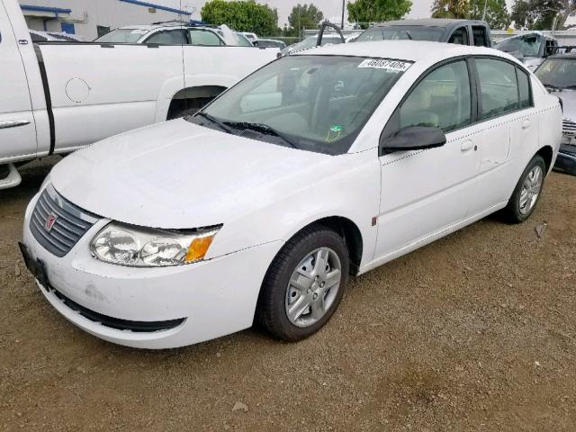 1G8AJ55F86Z210985 - 2006 SATURN ION LEVEL WHITE photo 2