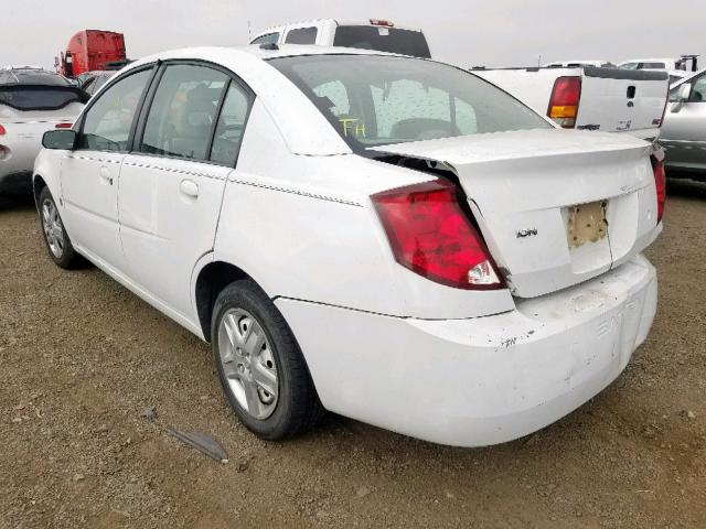 1G8AJ55F86Z210985 - 2006 SATURN ION LEVEL WHITE photo 3