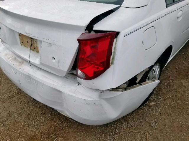 1G8AJ55F86Z210985 - 2006 SATURN ION LEVEL WHITE photo 9