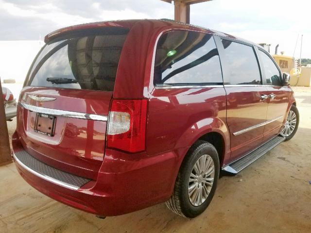 2C4RC1CG0FR561665 - 2015 CHRYSLER TOWN & COU MAROON photo 4