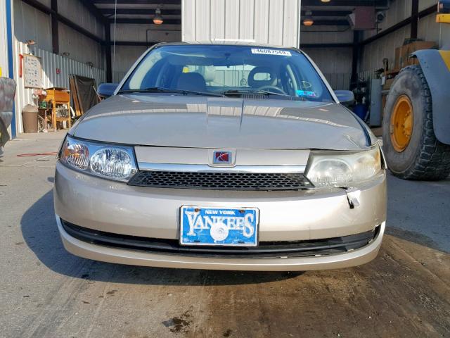 1G8AJ52F44Z228398 - 2004 SATURN ION LEVEL TAN photo 9