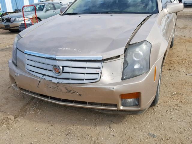 1G6DP577860142573 - 2006 CADILLAC CTS HI FEA TAN photo 9