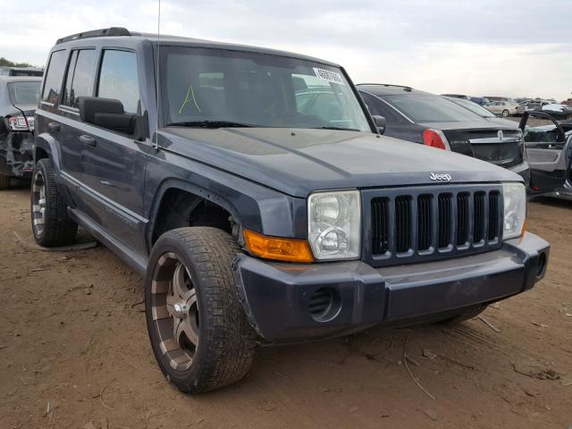 1J8HG48K76C328138 - 2006 JEEP COMMANDER Mavi foto 1