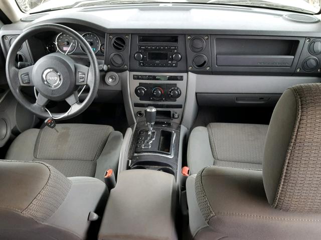 1J8HG48K76C328138 - 2006 JEEP COMMANDER Mavi foto 10