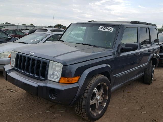 1J8HG48K76C328138 - 2006 JEEP COMMANDER Mavi foto 2