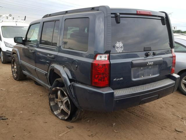 1J8HG48K76C328138 - 2006 JEEP COMMANDER Mavi foto 3