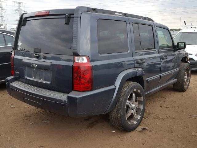 1J8HG48K76C328138 - 2006 JEEP COMMANDER Mavi foto 4